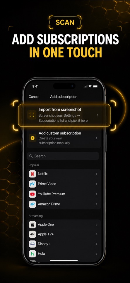 SubscriBee: Sub Manager screenshot 3