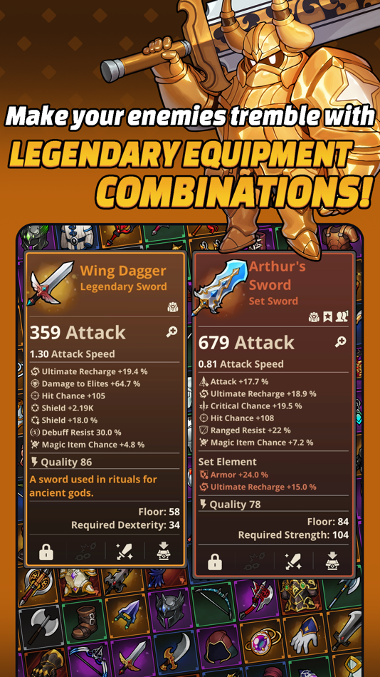 #4. Loop Dungeon: Idle RPG (iOS) 由: MagicFind Co., Ltd.