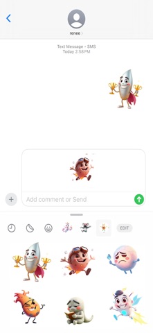 崩溃彗星贴纸 screenshot
