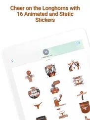 longhorns sticker pack 2024 ipad images 2