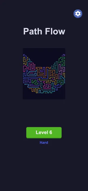 Path Flow - Maze Puzzle iPhone screenshot 5