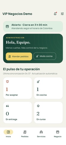 VIP Negocios screenshot 1