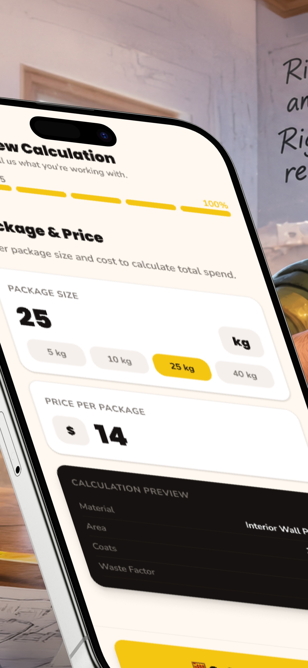 Screenshot 2 of Building Calculate & Record