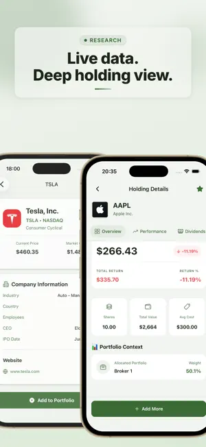 PieFolio AI: Portfolio Tracker screenshot 3