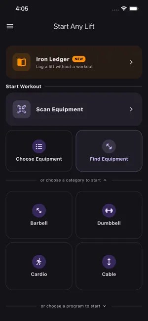 AnyLift - Load. Lift. Log screenshot 1
