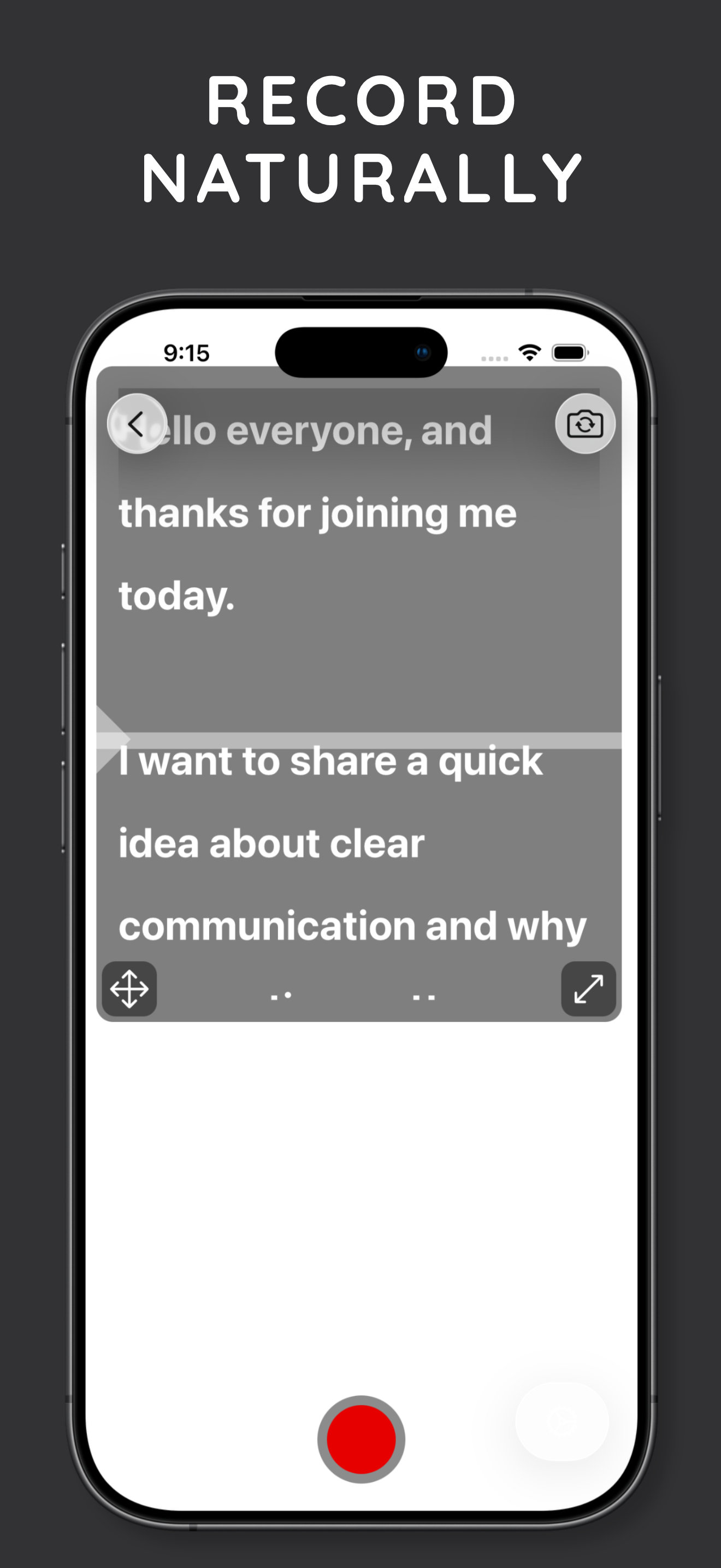 Teleprompterr screenshot 4