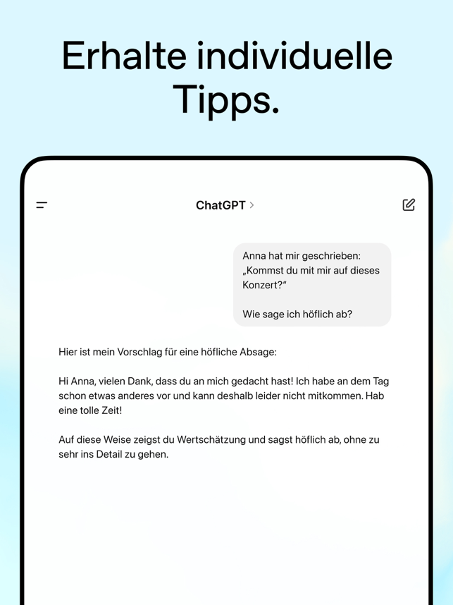 ‎ChatGPT Screenshot