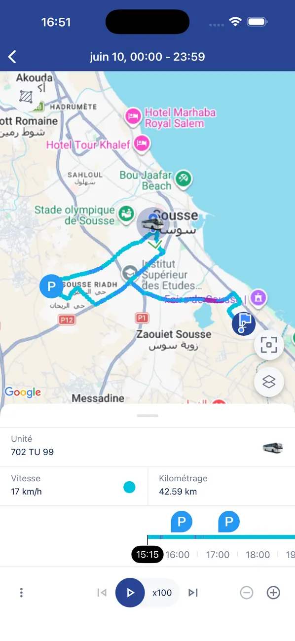 Screenshot #3 pour Fleet Tracking
