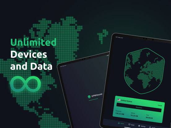 VPNHouse – Online Privacy iPad screenshot 6 - Utilities app