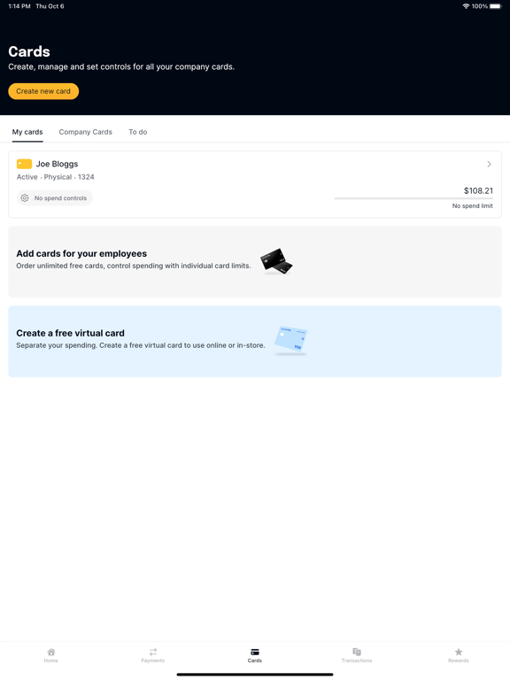 App screenshot