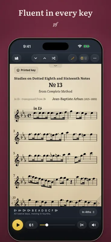 Practice Farm: Etüden und Bach screenshot 6 of 8