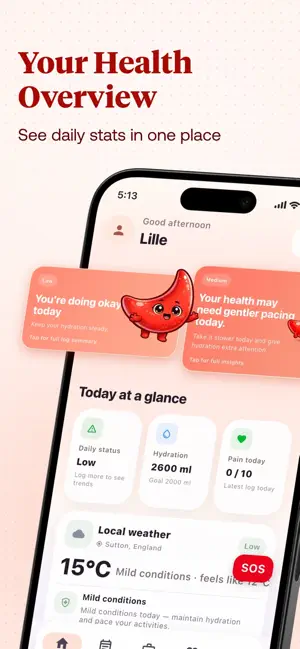 Saaci - Smart Sickle Cell App screenshot 3