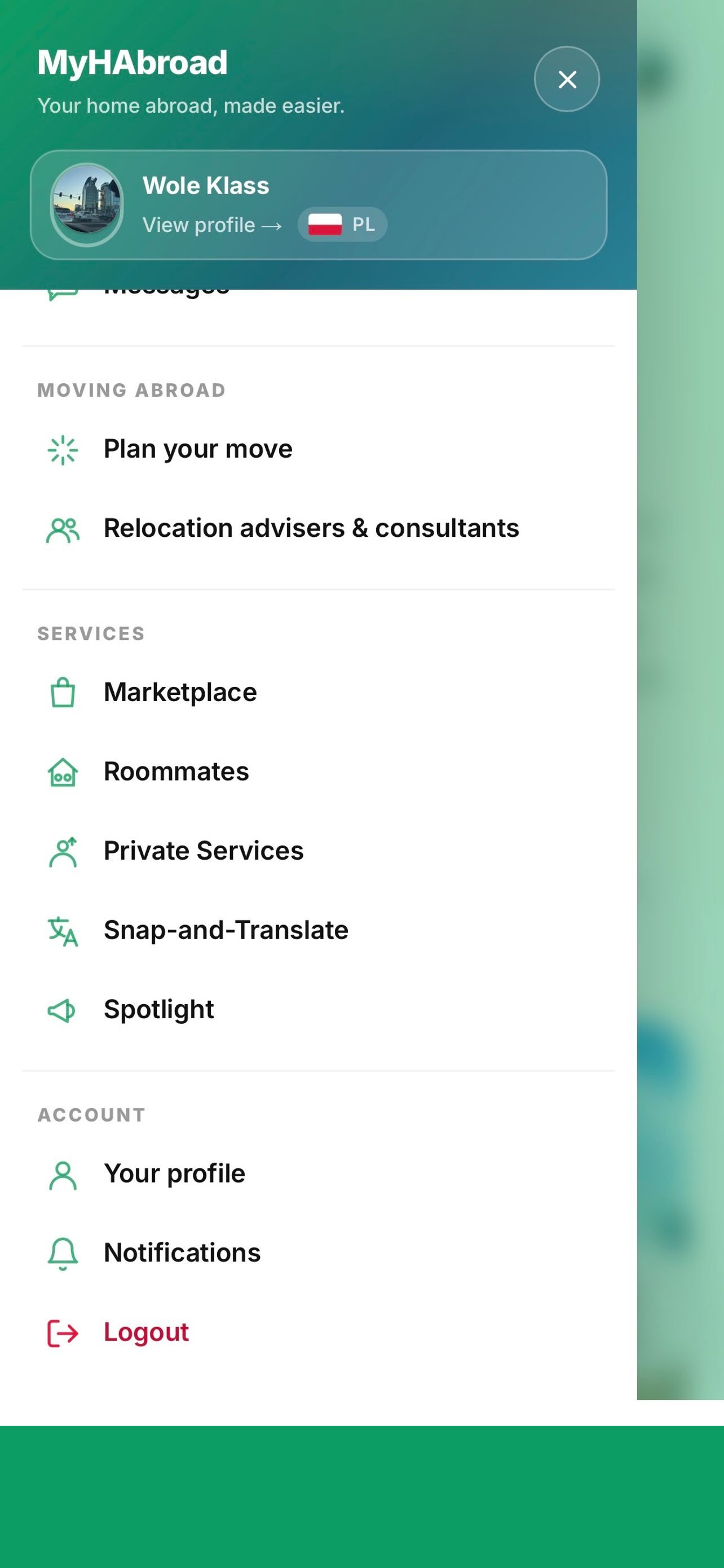 MyHAbroad screenshot 4