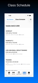 Club Systems Member Portal screenshot
