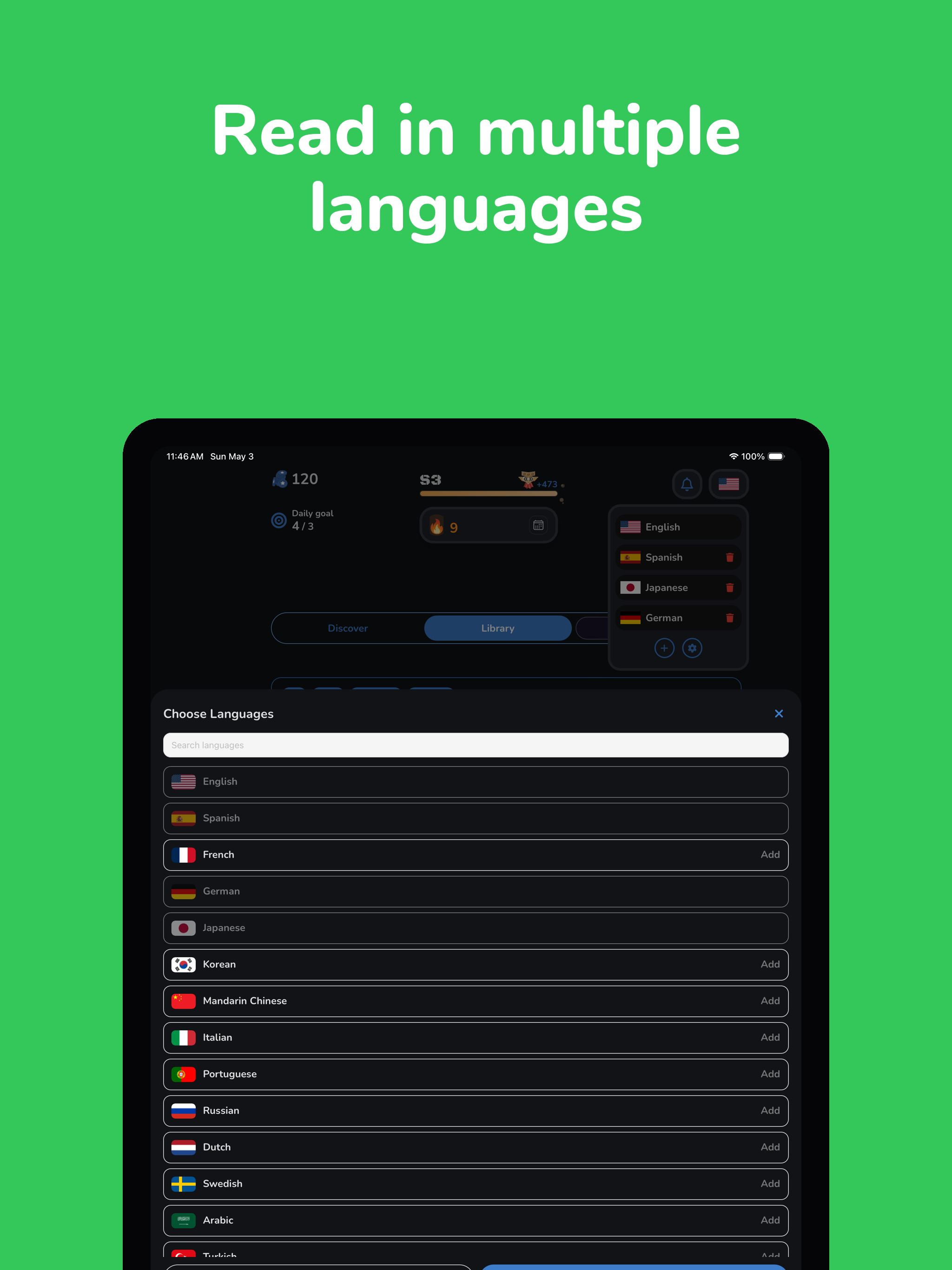 TekstQuest: Daily Reading