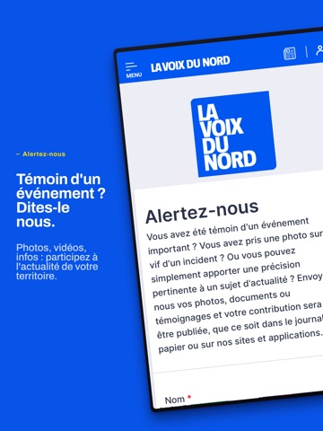 La Voix du Nord - Actualités iPad screenshot 9