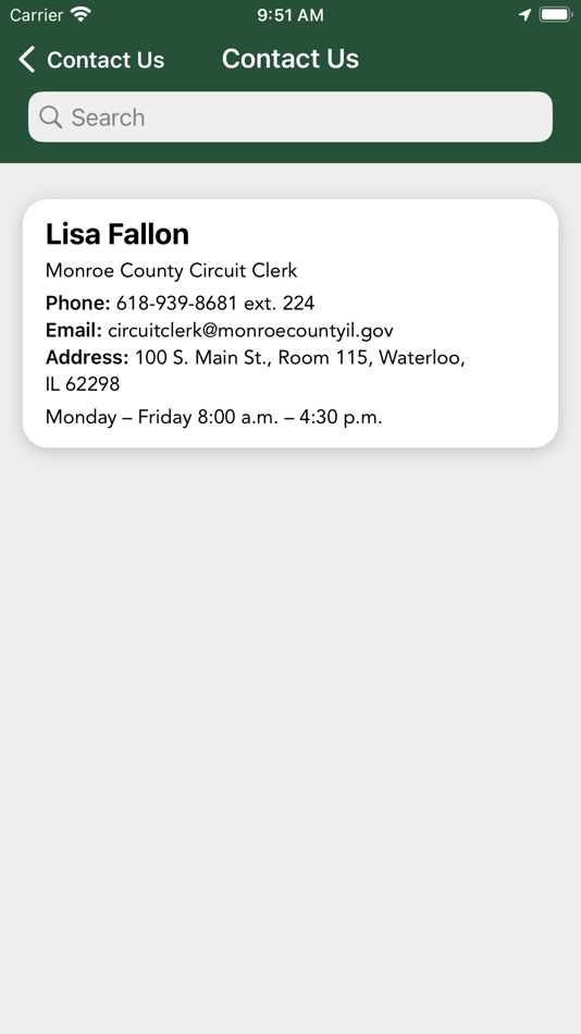 #2. Monroe Circuit Clerk IL (iOS) 由: Monroe County Circuit Clerk