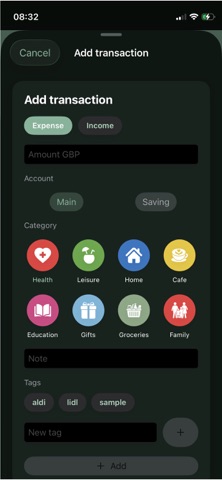 Ledge Finance Tracker Screenshot 8 of 10