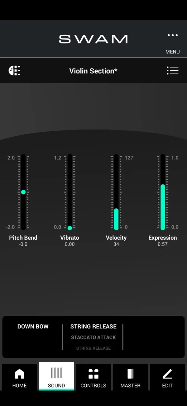 #2. SWAM Violin Section (iOS) di: Audio Modeling
