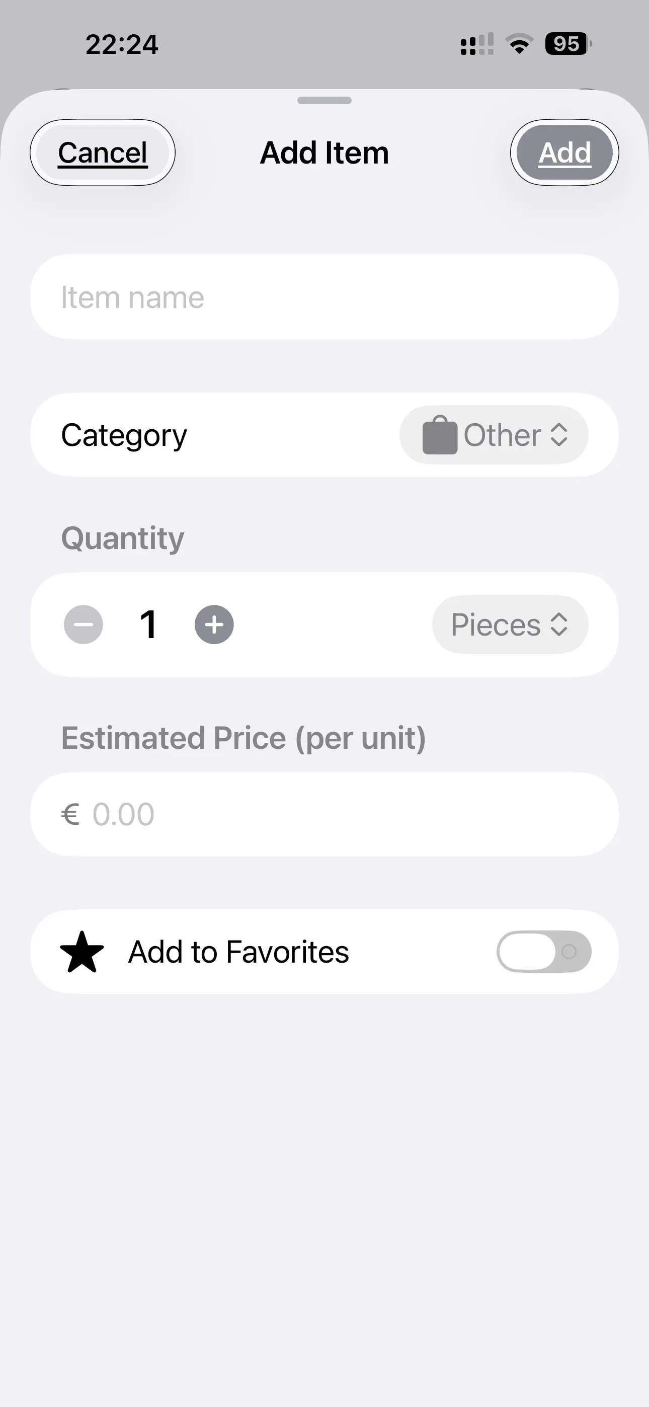 #8. Chroma Shop List (iOS) Av: Gianfranco Antenucci