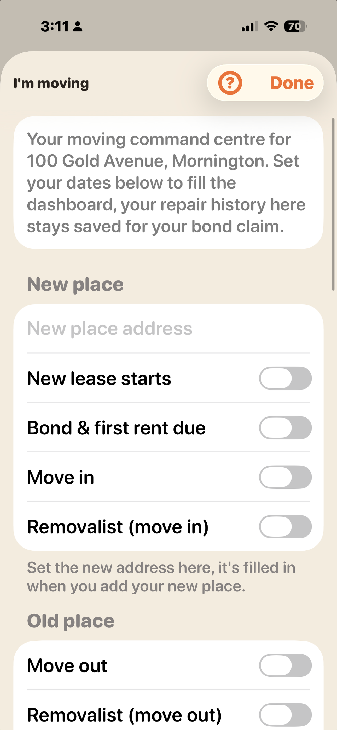 BondProof: Rental Bond Log screenshot 6