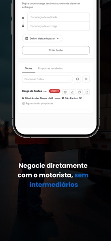 EasyFrete: Motorista e Cliente screenshot