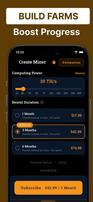 Bitra : BTC Cloud Mining screenshot 4