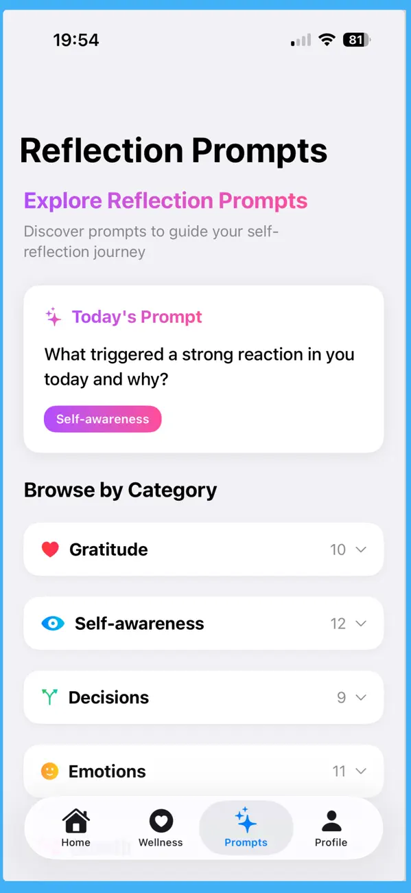 #3. Self Reflection (iOS) Bởi: Hassan Dofil