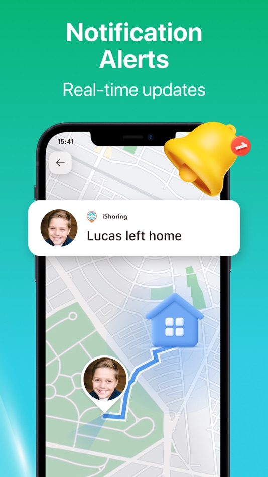 #5. iSharing: GPS Location Tracker (iOS) 来自: ISHARINGSOFT, INC.