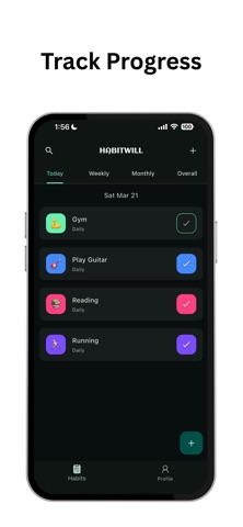 Habit Tracker - Habitwill Screenshot 3 of 7