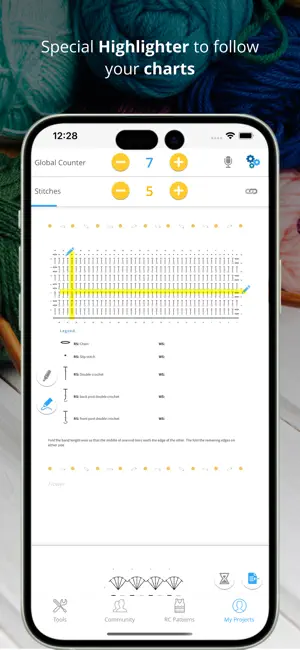 My Row Counter, Knit & Crochet screenshot 4