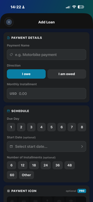 My Payment Reminder Screenshot 4 of 7