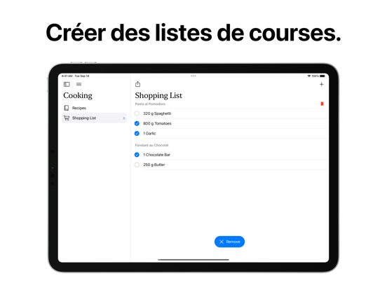 Screenshot #6 pour Mon Carnet de Recettes