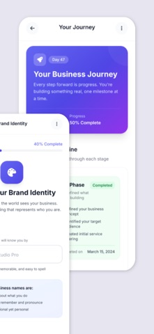 Freelytic: AI Startup Roadmap screenshot