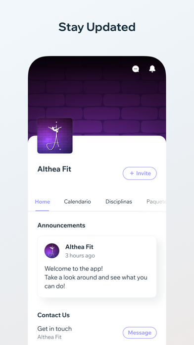 Screenshot #3 pour Althea Fitness Studio