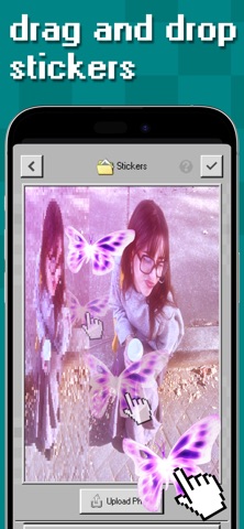 y2k: 2000s photo editor screenshot