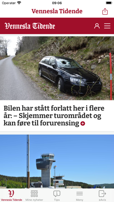 Vennesla Tidende Screenshot