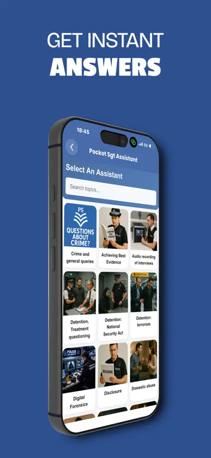 Screenshot 4 di 6 di Pocket Sergeant - Police Guide