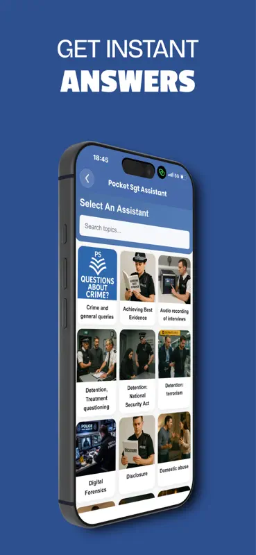 Pocket Sergeant - Police Guide screenshot 4 of 10