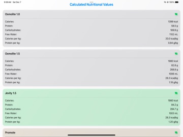 EnteraCalc Continuous iPad screenshot
