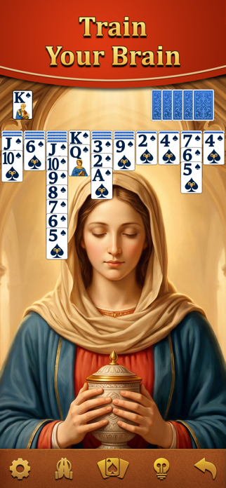Bible Spider Solitaire-Pray+ Screenshot 3 of 10