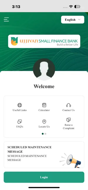 Ujjivan EZY Mobile Banking screenshot 1