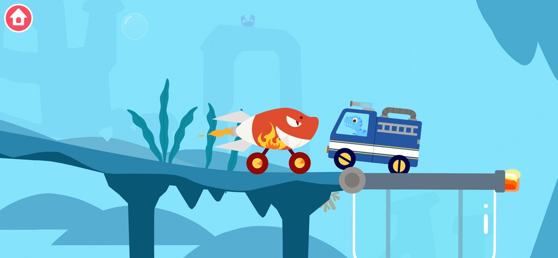 Dinosaur Smash Car Games screenshot 4