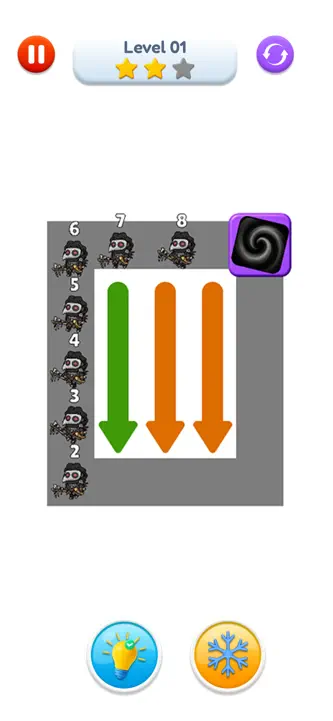 Tap Tap Arrow Defense Escape screenshot 3