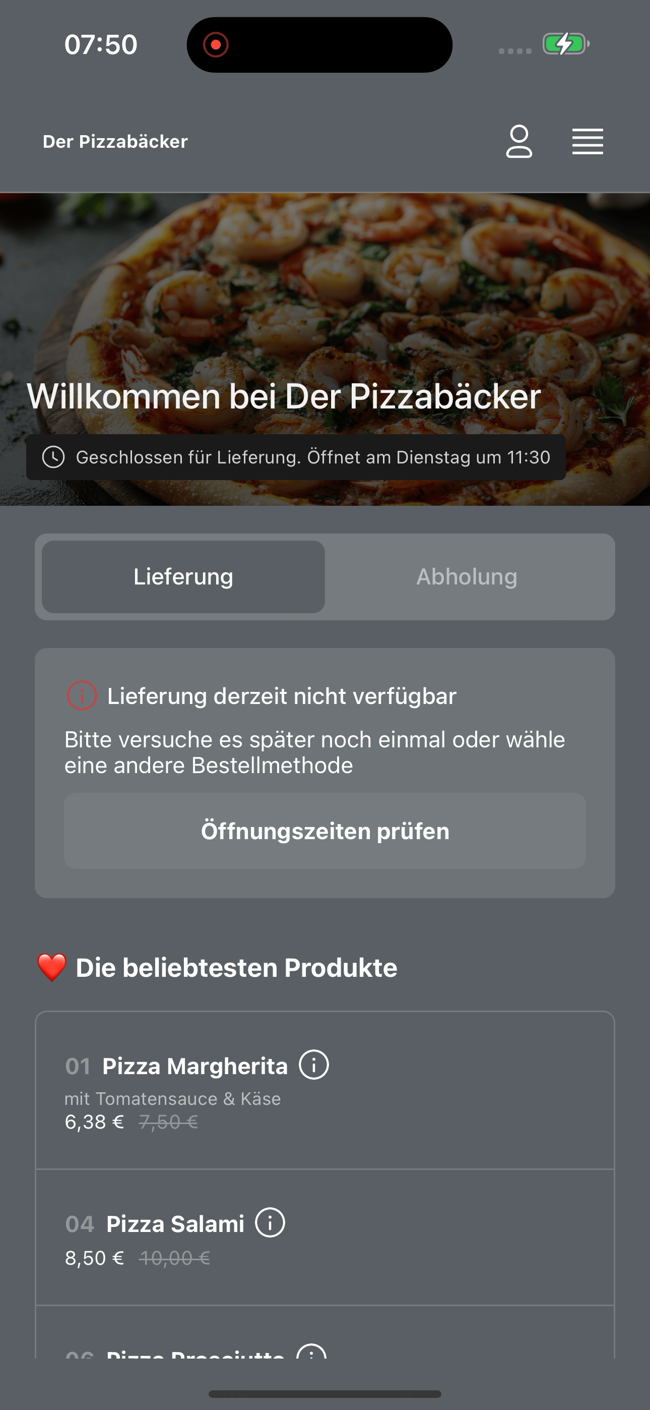 Der Pizzabäcker Bredstedt screenshot 4