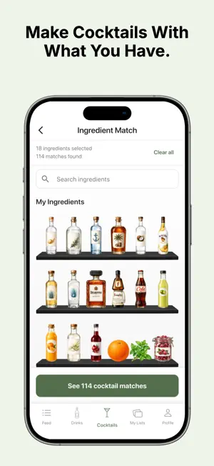Tipsy: Cocktail Recipes screenshot 3