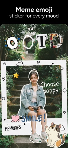 *HookCut* Grid Vlog + Emoji screenshot