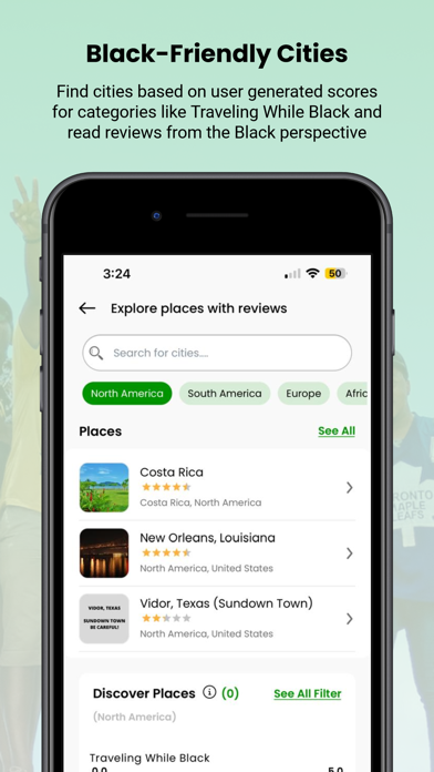 Green Book Global: Trip Safety Screenshot
