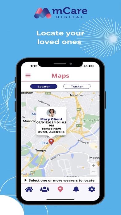 mCare Digital Screenshot