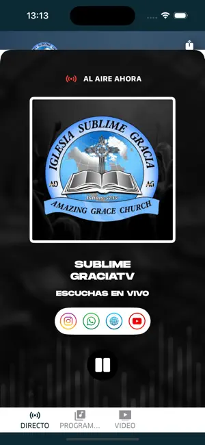 Sublime GraciaTV Iglesia screenshot 3